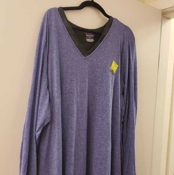 tek gear Tops - Long sleeve shirt with racer back undershirt.